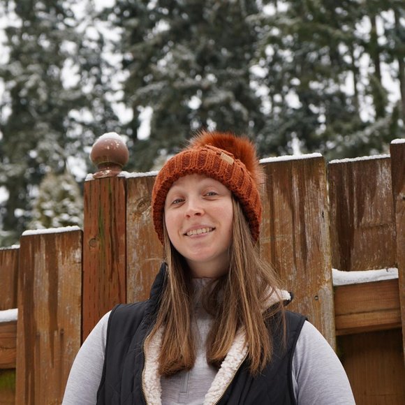 Womens Winter Warm Fleece Lined Knitted Soft Ski Cuff Beanie Hat with Pom Pom - Picture 5 of 8